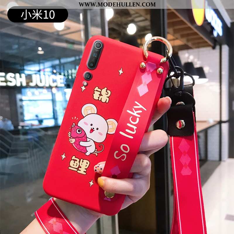 Hülle Xiaomi Mi 10 Super Dünne Silikon Grün Persönlichkeit Schutz