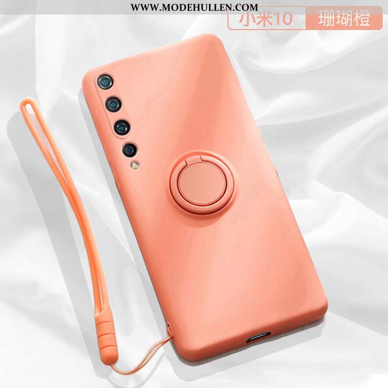 Hülle Xiaomi Mi 10 Weiche Dünne Anti-sturz Super Hängende Verzierungen Einfach Rote