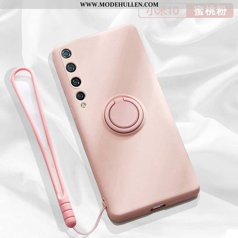Hülle Xiaomi Mi 10 Weiche Dünne Anti-sturz Super Hängende Verzierungen Einfach Rote