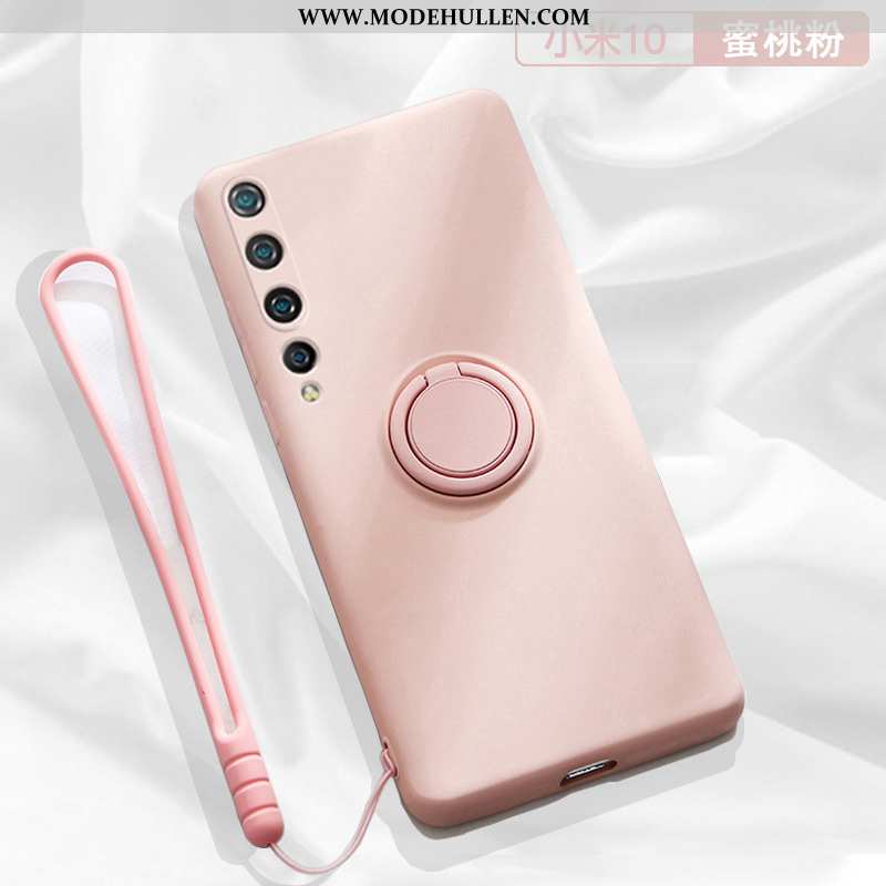 Hülle Xiaomi Mi 10 Weiche Dünne Anti-sturz Super Hängende Verzierungen Einfach Rote
