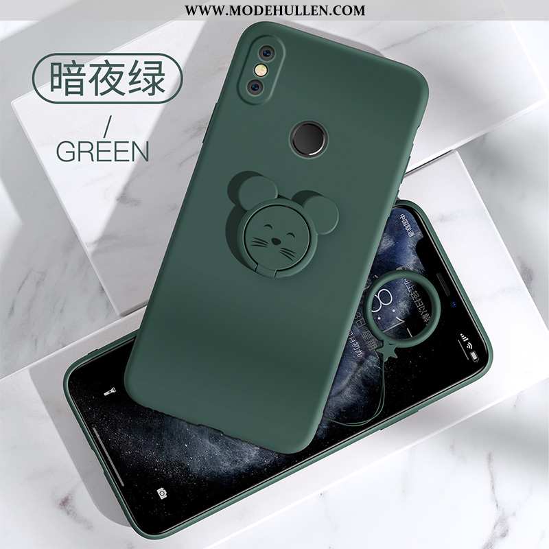 Hülle Xiaomi Mi 8 Kreativ Trend Case Mini Schutz Alles Inklusive Grün