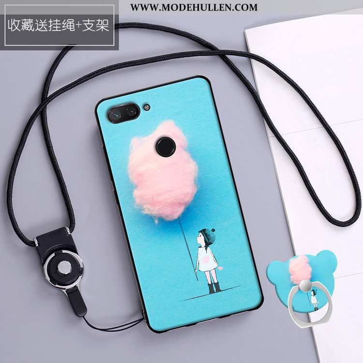 Hülle Xiaomi Mi 8 Lite Case Jugend Mini Handy Frisch Blau