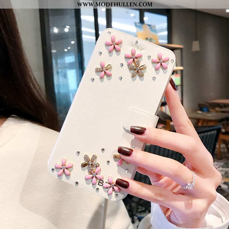 Hülle Xiaomi Mi 8 Lite Hängende Verzierungen Persönlichkeit Schutz Blau Trend Lederhülle Jugend