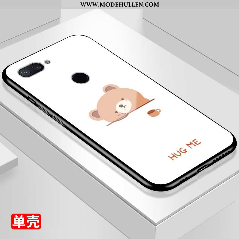 Hülle Xiaomi Mi 8 Lite Karikatur Schutz Alles Inklusive Jugend Anti-sturz Case Rosa