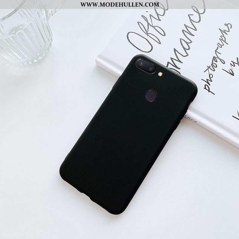 Hülle Xiaomi Mi 8 Lite Lederhülle Einfarbig Gelb Handy Jugend Mini Gelbe