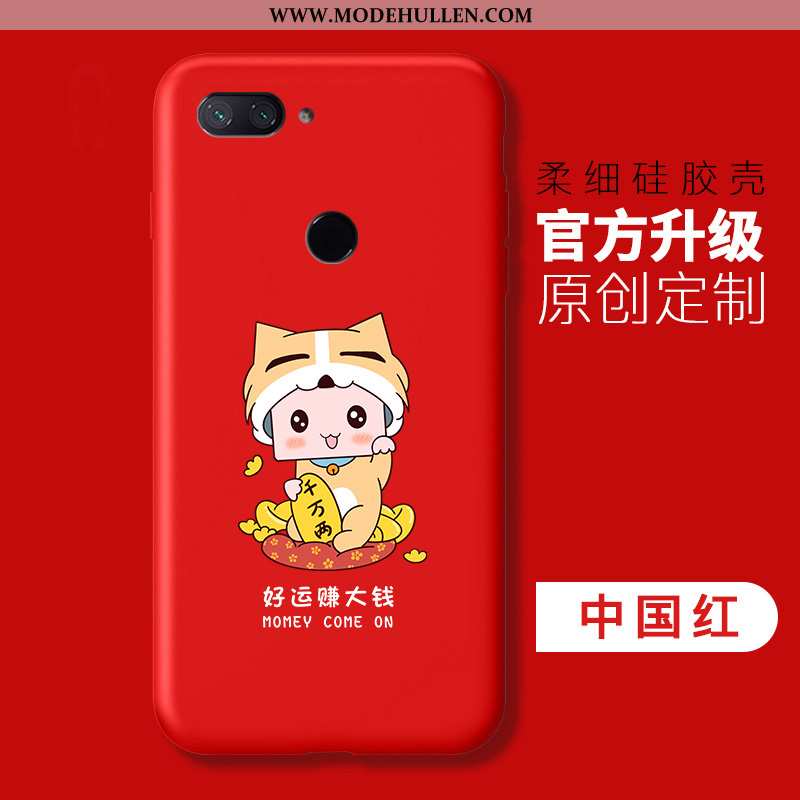 Hülle Xiaomi Mi 8 Lite Mode Persönlichkeit Dünne Jugend Rosa Weiche Anti-sturz