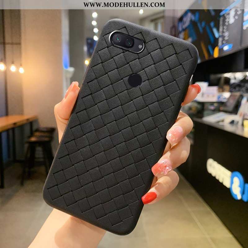 Hülle Xiaomi Mi 8 Lite Muster Weiche Einfassung Mini Jugend Handy Atmungsaktiv Rote