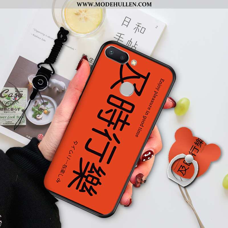 Hülle Xiaomi Mi 8 Lite Nette Weiche Karikatur Mini Jugend Case Persönlichkeit Grün