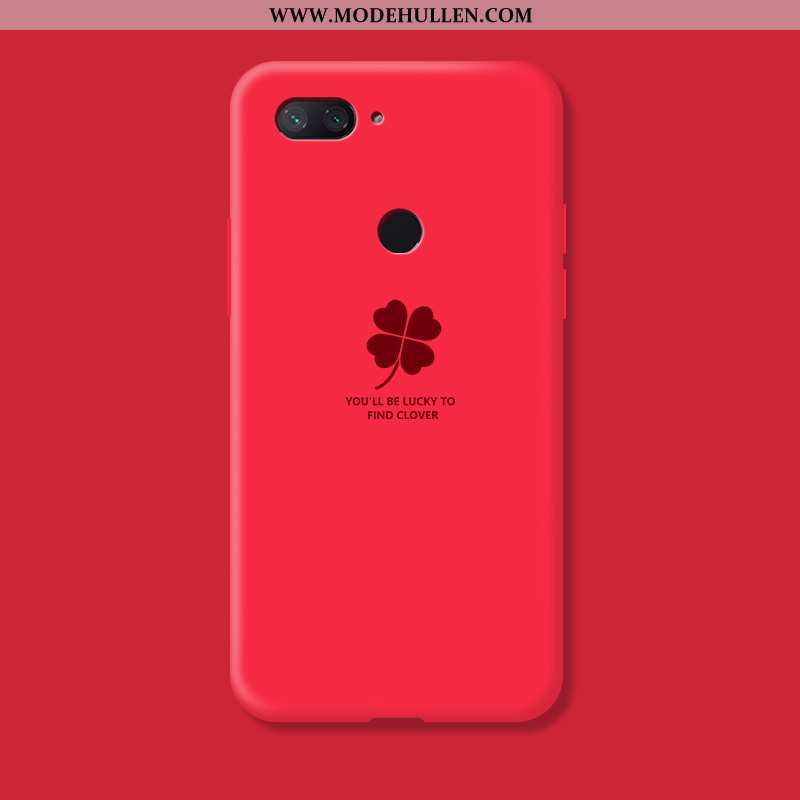 Hülle Xiaomi Mi 8 Lite Persönlichkeit Kreativ Rot Liebhaber Anti-sturz Mini Handy Rote