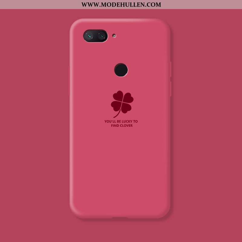 Hülle Xiaomi Mi 8 Lite Persönlichkeit Kreativ Rot Liebhaber Anti-sturz Mini Handy Rote