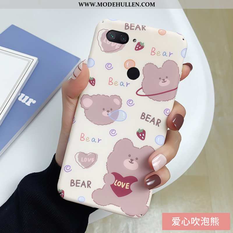 Hülle Xiaomi Mi 8 Lite Schutz Kreativ Trend Jugend Anti-sturz Rosa Silikon