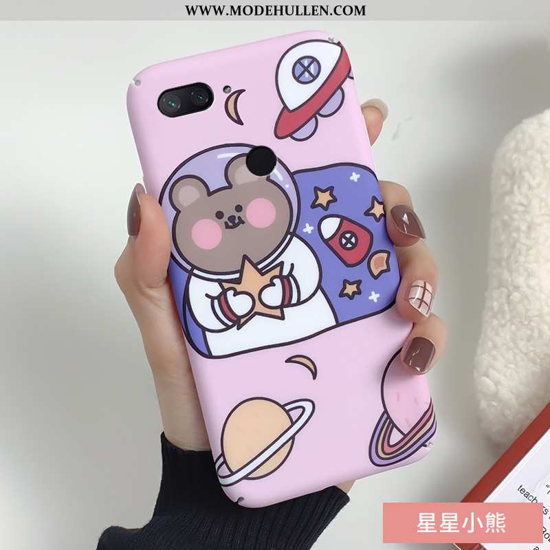 Hülle Xiaomi Mi 8 Lite Schutz Kreativ Trend Jugend Anti-sturz Rosa Silikon