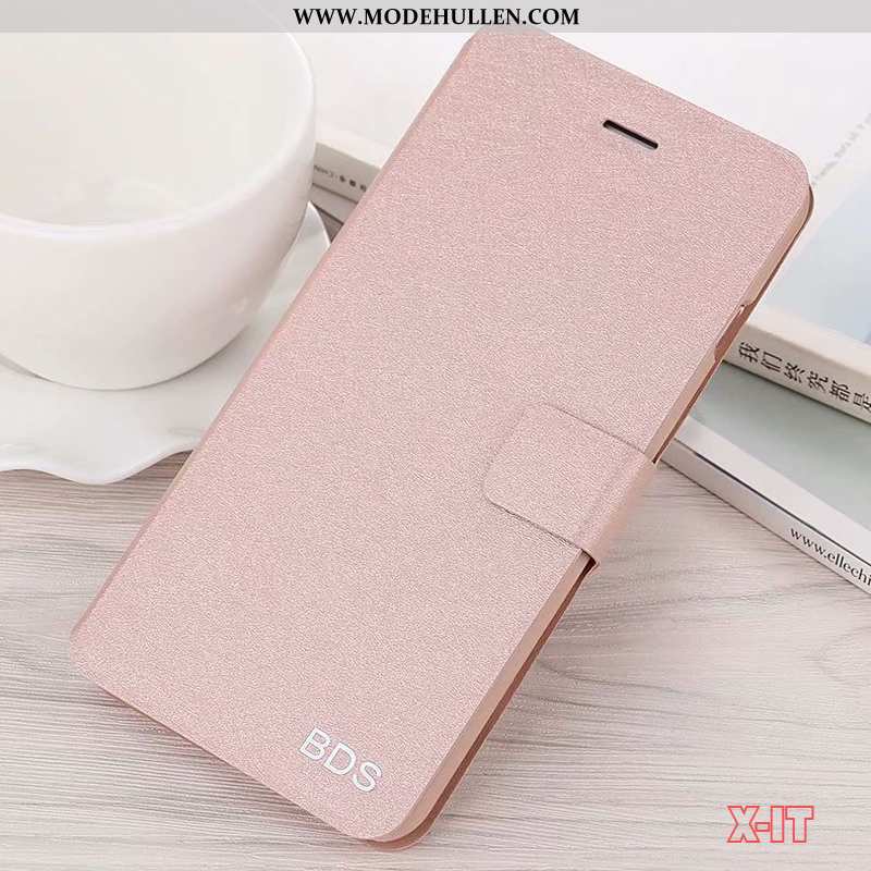 Hülle Xiaomi Mi 8 Lite Schutz Lederhülle Mini Rosa Handy Alles Inklusive Anti-sturz