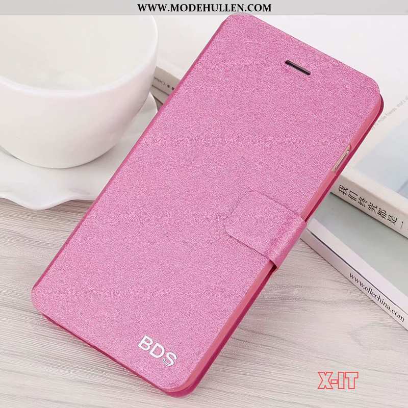 Hülle Xiaomi Mi 8 Lite Schutz Lederhülle Mini Rosa Handy Alles Inklusive Anti-sturz