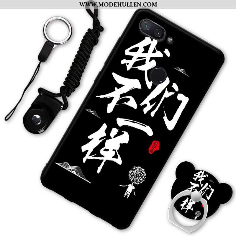Hülle Xiaomi Mi 8 Lite Schutz Weiche Handy Schwarz Jugend Case