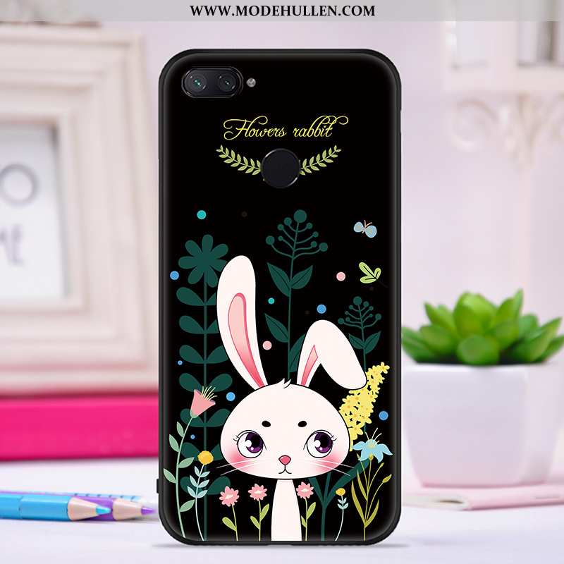 Hülle Xiaomi Mi 8 Lite Trend Super Kreativ Case Netto Rot Nubuck Lila