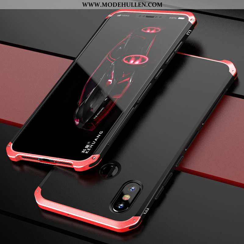 Hülle Xiaomi Mi 8 Metall Schutz Trend Mini Handy Case Lila