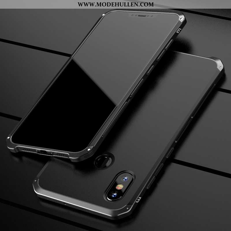 Hülle Xiaomi Mi 8 Metall Schutz Trend Mini Handy Case Lila