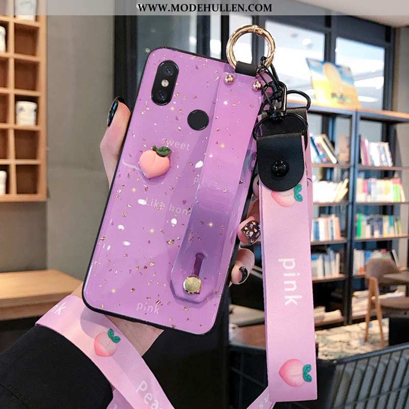 Hülle Xiaomi Mi 8 Muster Trend Weiche Herz Case Kuh Schutz Rosa