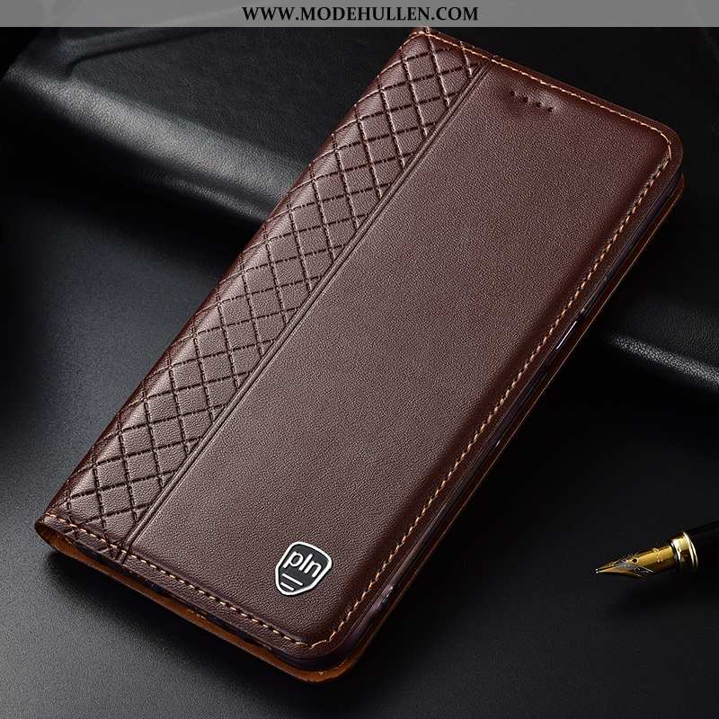 Hülle Xiaomi Mi 8 Pro Muster Schutz Lederhülle Alles Inklusive Mini Braun Case