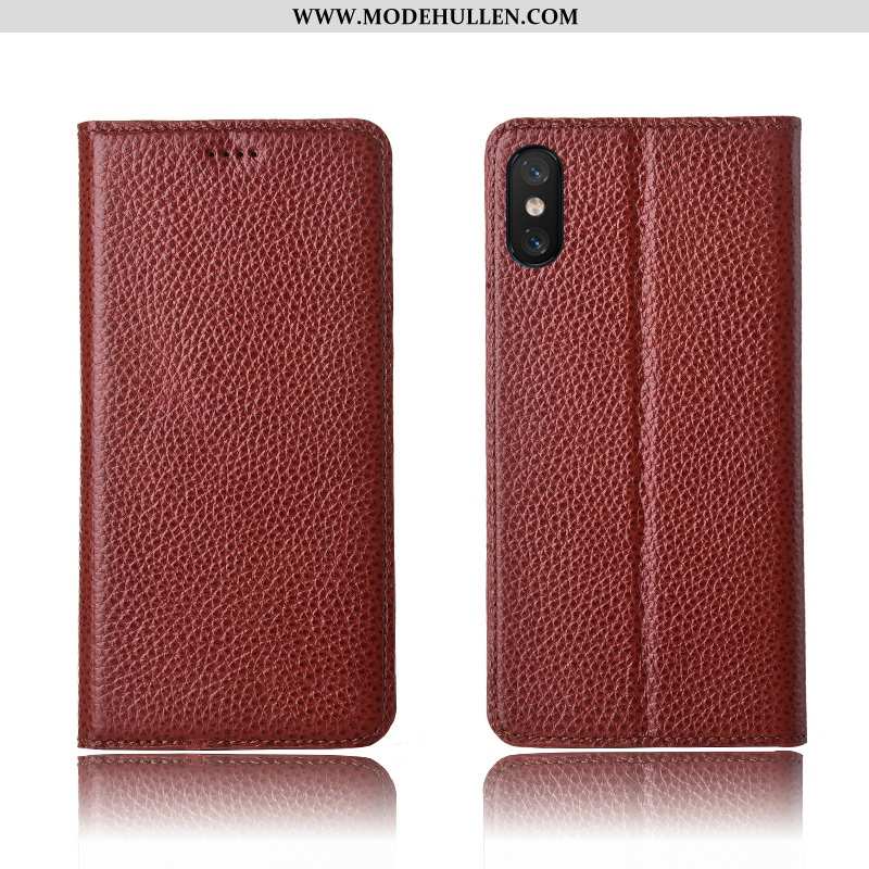 Hülle Xiaomi Mi 8 Pro Muster Weiche Schutz Braun Jugend Case