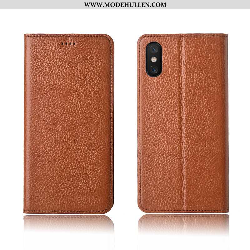 Hülle Xiaomi Mi 8 Pro Muster Weiche Schutz Braun Jugend Case