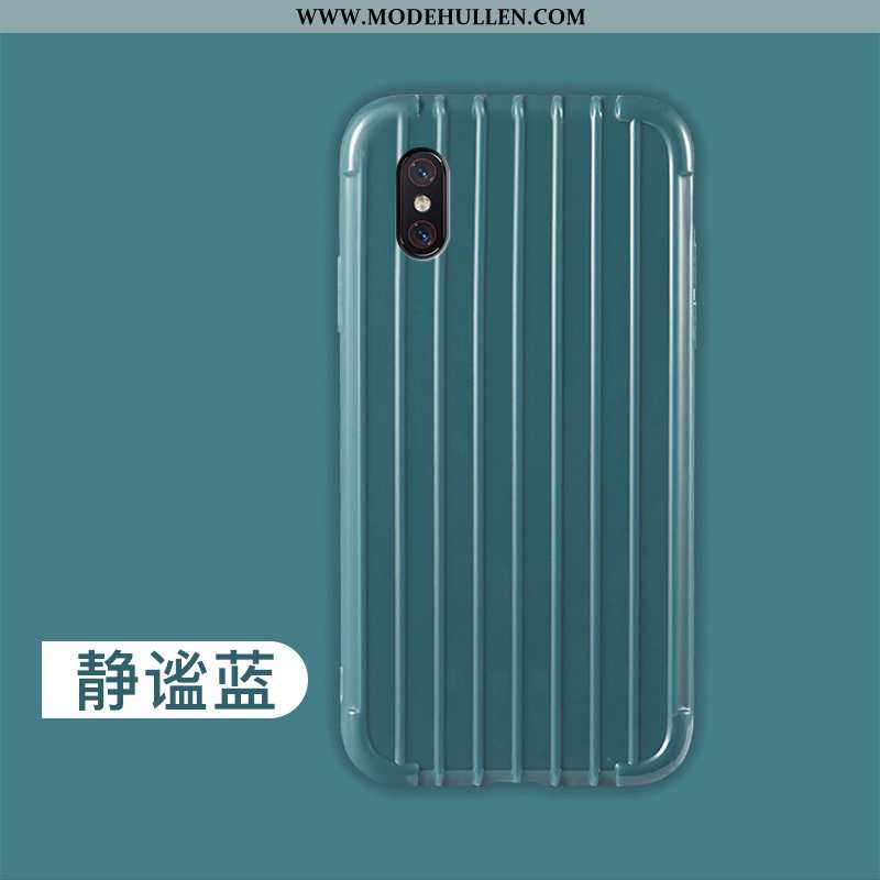 Hülle Xiaomi Mi 8 Pro Schutz Muster Case Blau Anti-sturz Mini