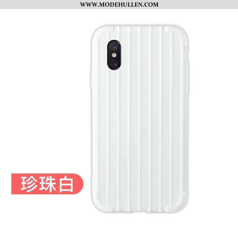 Hülle Xiaomi Mi 8 Pro Schutz Muster Case Blau Anti-sturz Mini