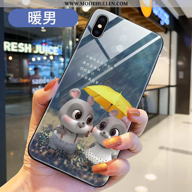 Hülle Xiaomi Mi 8 Pro Silikon Schutz Mini Netto Rot Case Karikatur Rote