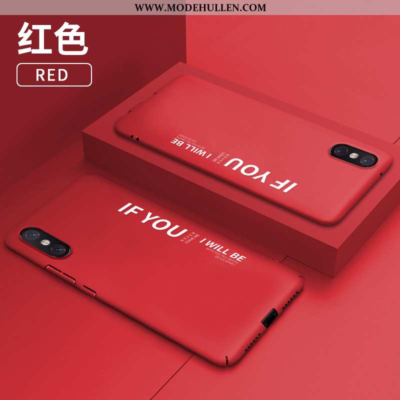 Hülle Xiaomi Mi 8 Pro Super Dünne Anti-sturz Netto Rot Nubuck Jugend Persönlichkeit Grün