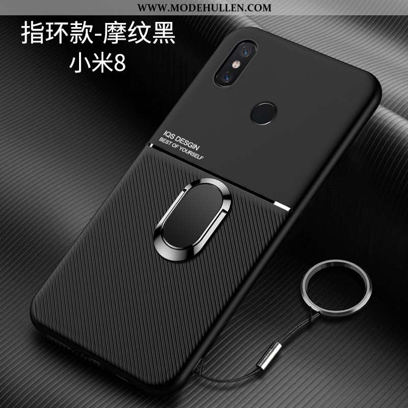 Hülle Xiaomi Mi 8 Silikon Schutz Super Persönlichkeit Anti-sturz Handy Halterung Blau