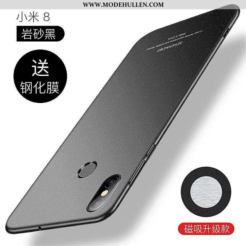 Hülle Xiaomi Mi 8 Trend Super Magnetismus Einfach Persönlichkeit Schwarz An Bord