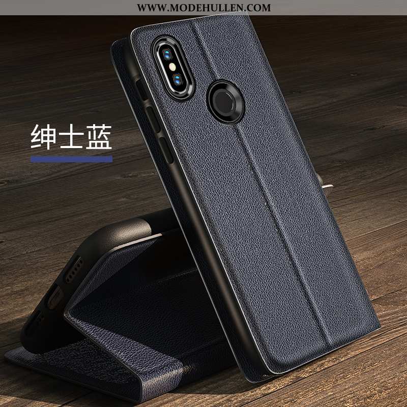 Hülle Xiaomi Mi 8 Trend Weiche Folio Schwarz Persönlichkeit Kreativ