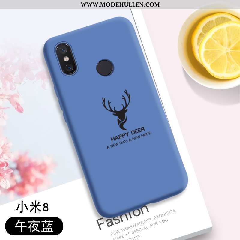 Hülle Xiaomi Mi 8 Trend Weiche Grün Kreativ Alles Inklusive Silikon Schutz
