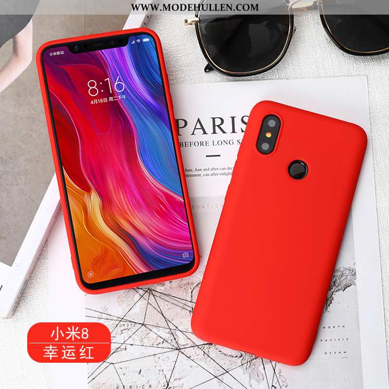 Hülle Xiaomi Mi 8 Weiche Silikon Alles Inklusive Anti-sturz Blau Mini Case