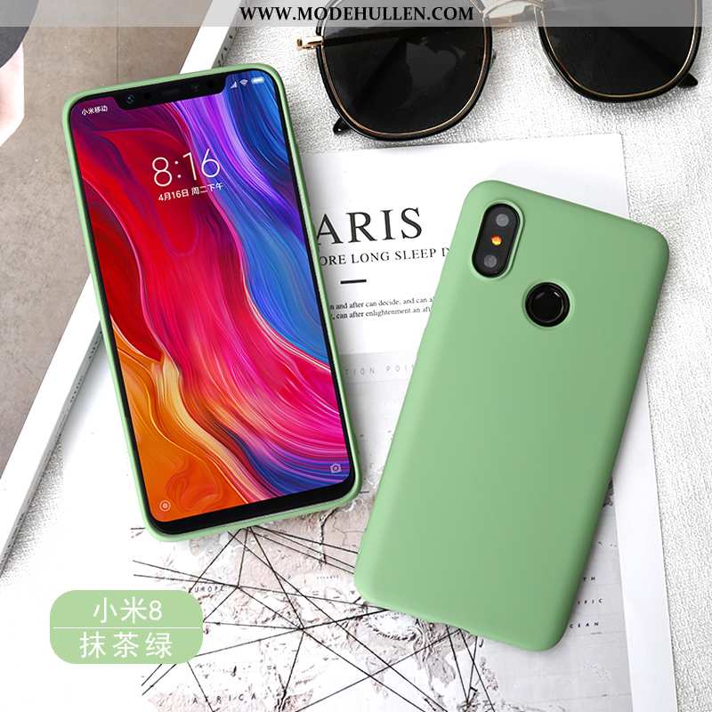 Hülle Xiaomi Mi 8 Weiche Silikon Alles Inklusive Anti-sturz Blau Mini Case