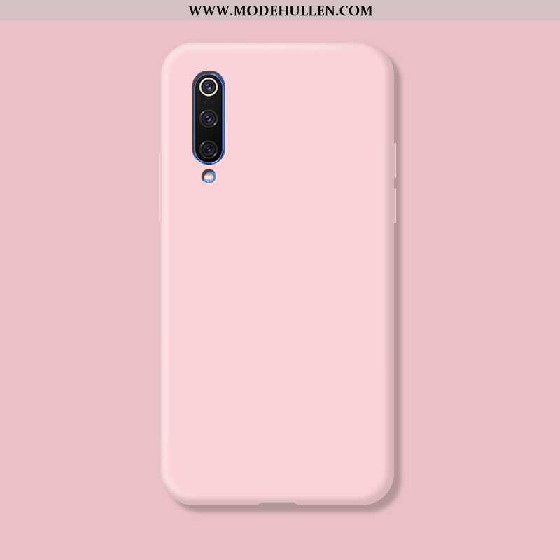 Hülle Xiaomi Mi 9 Kreativ Trend Silikon Mini Nubuck Weiche Blau