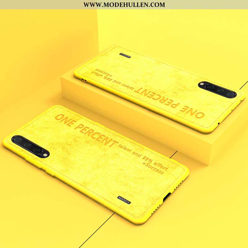 Hülle Xiaomi Mi 9 Lederhülle Original Handy Neu Super Schutz Gelbe