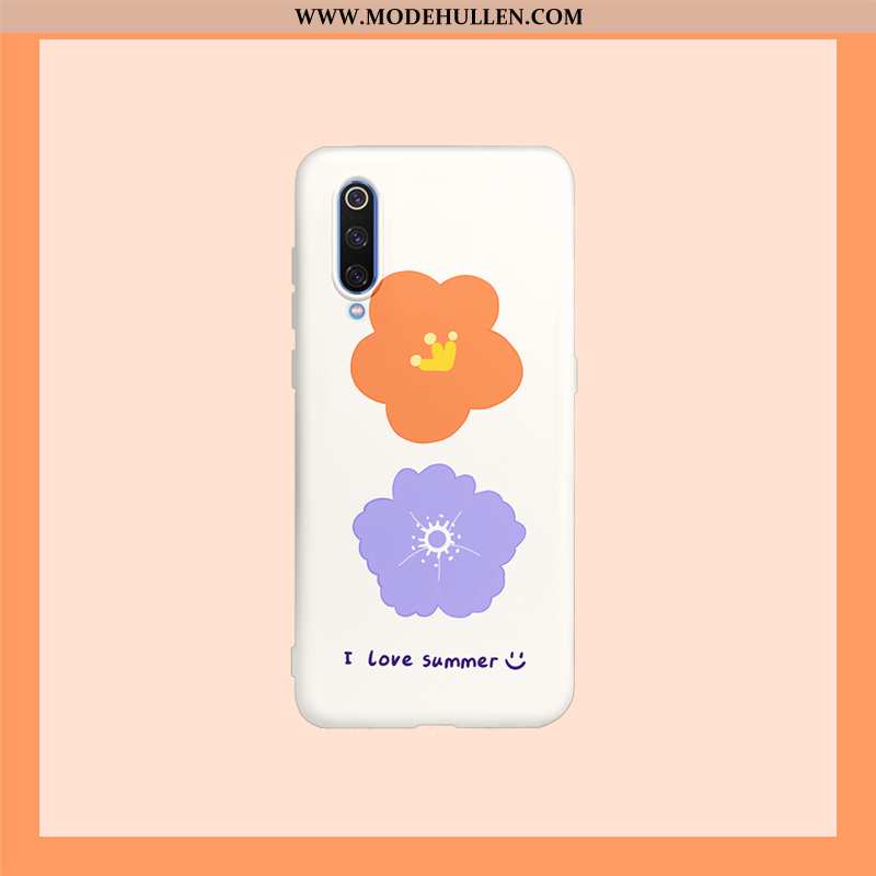 Hülle Xiaomi Mi 9 Lite Karikatur Nette Weiche Silikon Handy Rosa