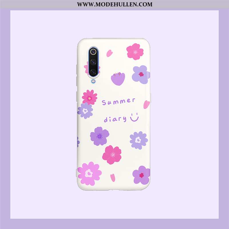 Hülle Xiaomi Mi 9 Lite Karikatur Nette Weiche Silikon Handy Rosa