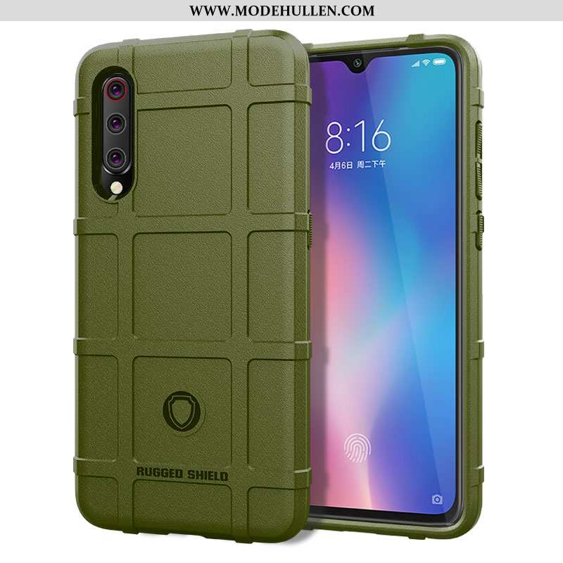 Hülle Xiaomi Mi 9 Lite Persönlichkeit Kreativ Einfassung Handy Trend Grün Anti-sturz