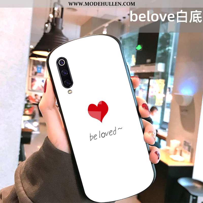 Hülle Xiaomi Mi 9 Lite Trend Weiche Mini Wellenpunkt Dünne Handy Case Weiße