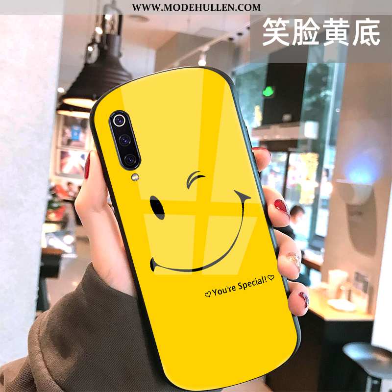 Hülle Xiaomi Mi 9 Lite Trend Weiche Mini Wellenpunkt Dünne Handy Case Weiße