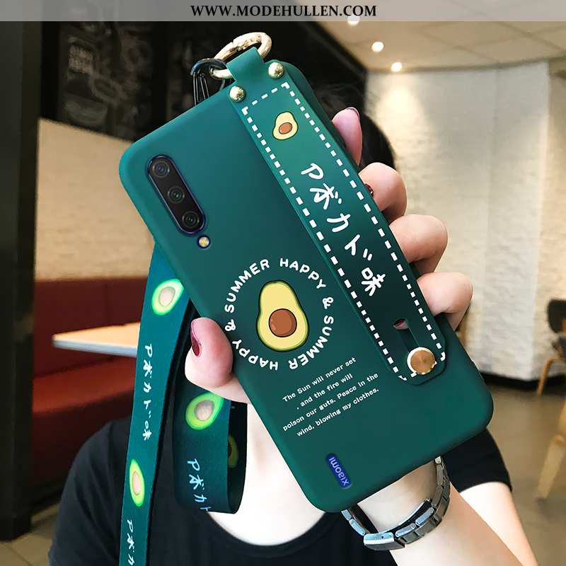 Hülle Xiaomi Mi 9 Persönlichkeit Nette Muster Weiche Grün Silikon Case