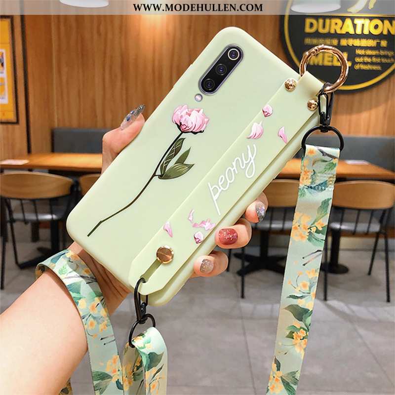 Hülle Xiaomi Mi 9 Se Kreativ Anti-sturz Blumen Silikonschutznubuckhängende Verzierungenweiche Halter