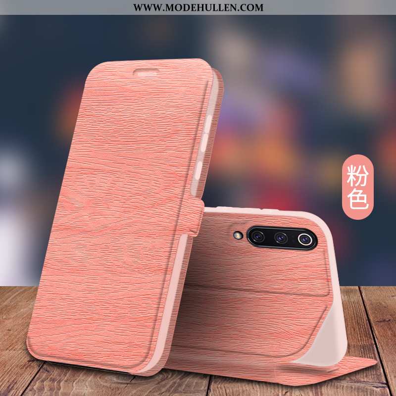 Hülle Xiaomi Mi 9 Se Muster Trend Leder Lederhülle Folio Rosa Bäume