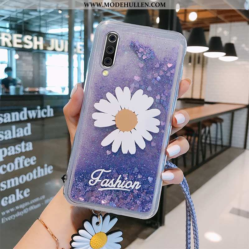 Hülle Xiaomi Mi 9 Se Schutz Hängende Verzierungen Mini Chrysanthemes Kreativ Handy Lila