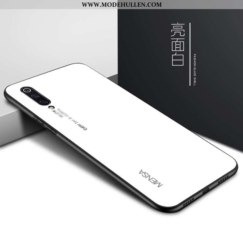 Hülle Xiaomi Mi 9 Se Silikon Schutz Case Einfach Trend Handy Spiegel Blau