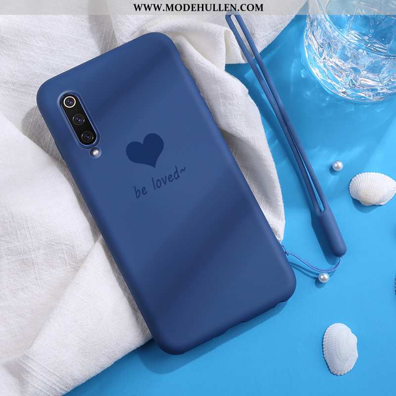 Hülle Xiaomi Mi 9 Super Weiche Mini Silikon Case Handy Grün Liebhaber