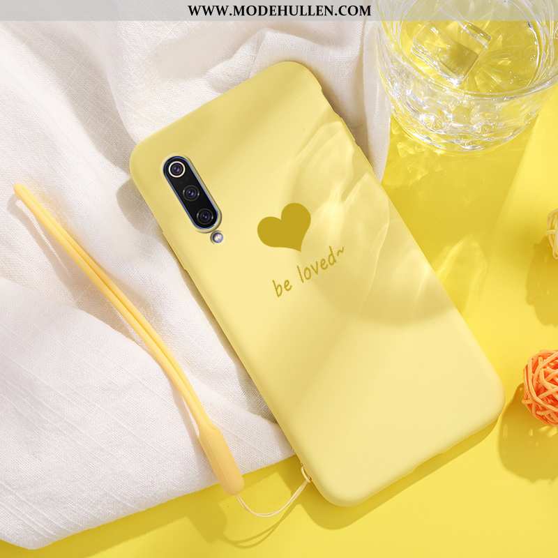 Hülle Xiaomi Mi 9 Super Weiche Mini Silikon Case Handy Grün Liebhaber